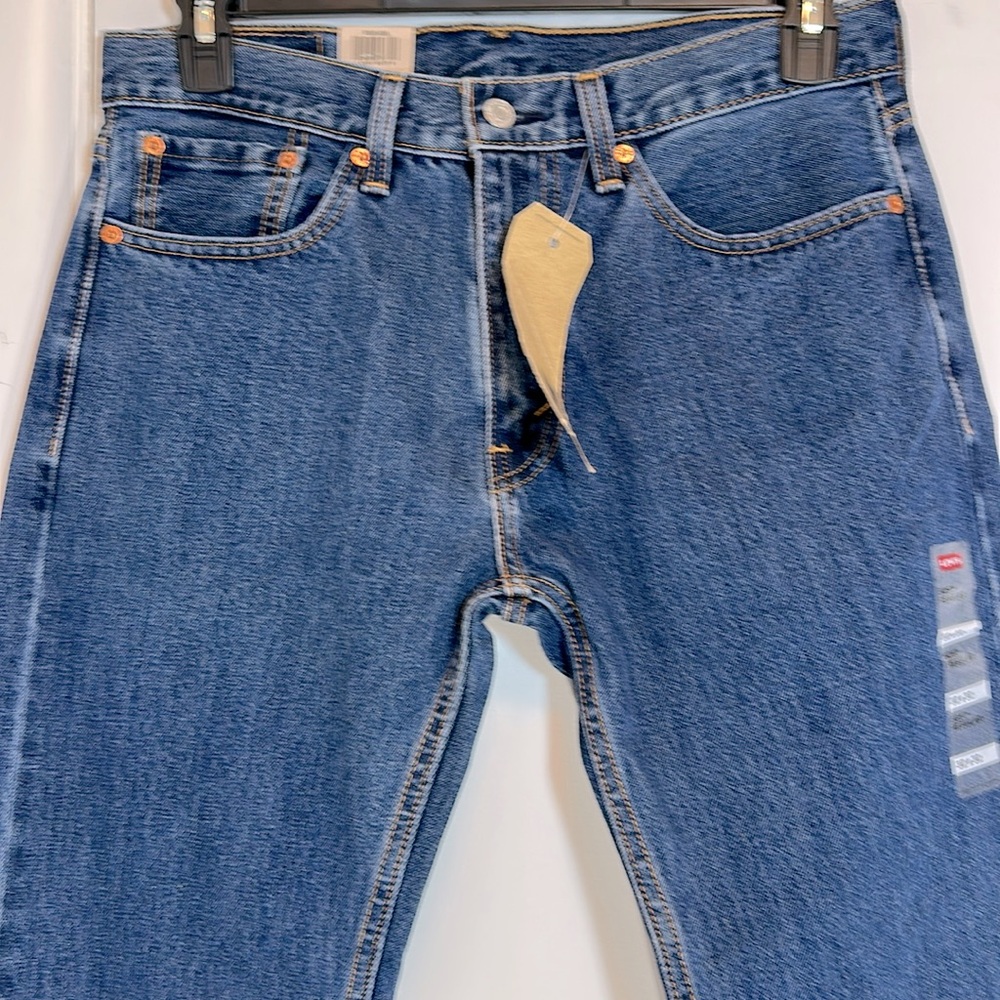 Levi’s 505 Cotton Denim Relaxed Fit Jeans 32x32 NWT - Picture 2 of 11